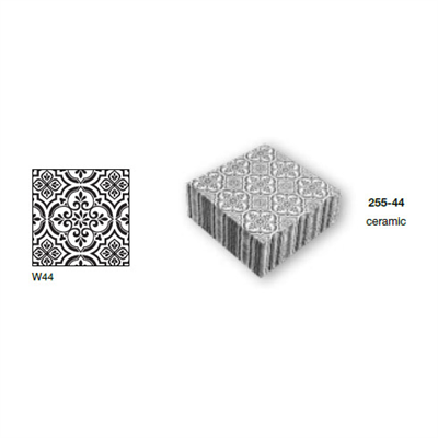 CAP TOVAGLIOLO AIRLAID 40X40 BLACK&WHITE LUMIERES PZ.50