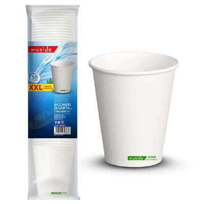 MOVIDA BICCHIERI BIO ACQUA 210ML PZ. 50
