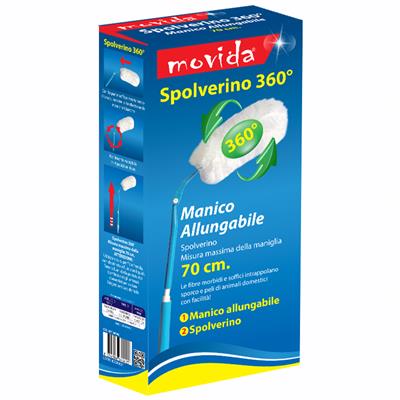 MOVIDA SPOLVENINO 360� ALLUNGABILE 70CM