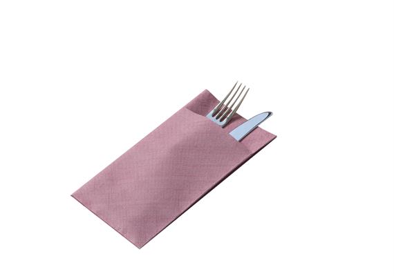 CAP TOVAGLIOLI AIRLAID TASCA/POKET 40X40 JERSEY BORDEAUX PZ. 50