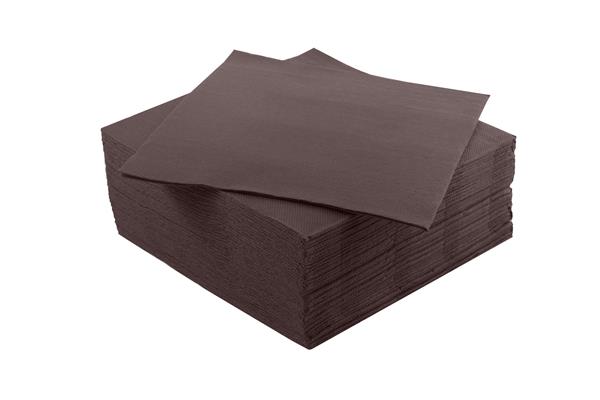 CAP TOVAGLIOLO 38X38 CIOCCOLATO PZ. 40