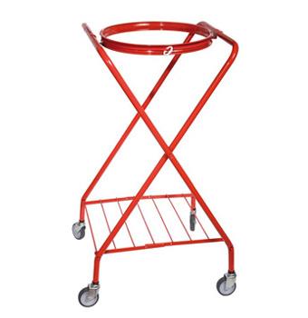 CARRELLO PORTA SACCO MOD.X ROSSO