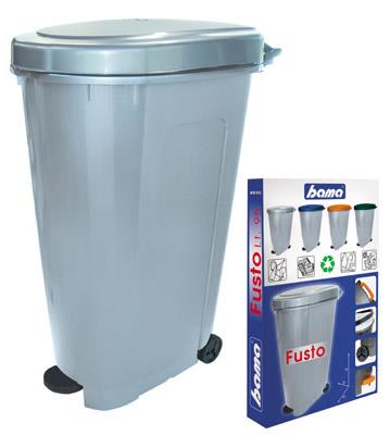 FUSTO LT. 100 CON PEDALE RUOTE E FERMASACCO
