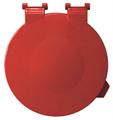 COPERCHIO ROSSO PER CARRELLO PORTASACCO MOD.X ROSSO