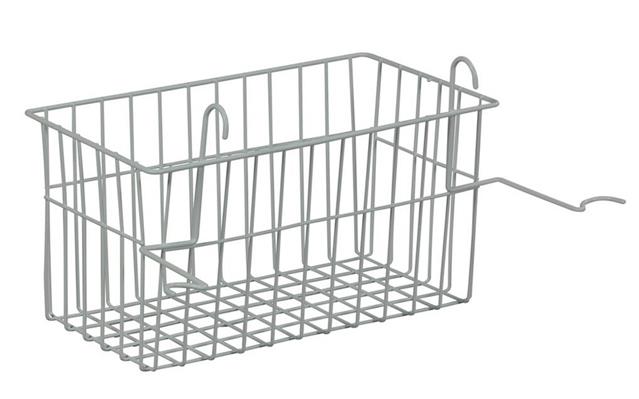 CESTINO PORTA OGETTI PER CARRELLO PORTA SACCO MOD.X ROSSO