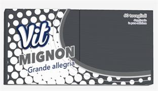 VIT TOVAGLIOLO 25X25 NERO PP 2V PZ. 60