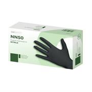GUANTI NITRILE NERO 5g TG S PZ. 100