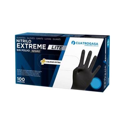 CUATROGASA NITRILE NERO 5g TG XL PZ. 100