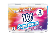 VIT CARTA IGIENICA SUPERBUM 4 ROTOLI - 3 VELI