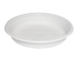 ELITE PIATTI FONDI PLASTICA RIUTILIZZABILI E MICROONDE PZ. 50