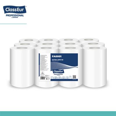 CLASSEUR ASCIUGAMANI IN ROTOLO EXTRAMINI60 ECOLABEL MT 46 PZ.12