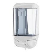 DISPENSER PORTASAPONE LT 0.55 BIANCO/TRASP