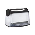 DISPENSER DA TAVOLO PER TOVAGLIOLI NAPKINS TRASP/NERI KOMPATTO