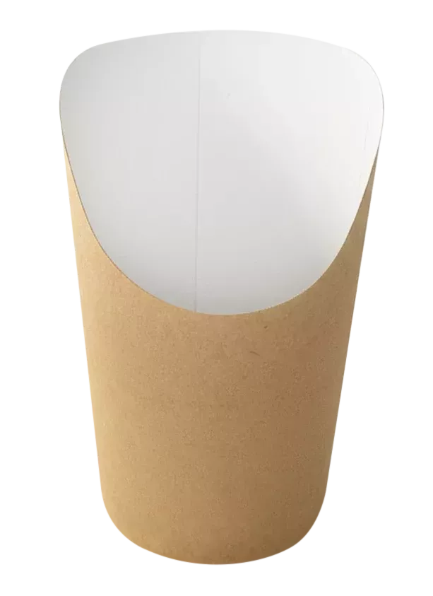 SBIO PORTA PATATINE CARTA/PE ML.350 PZ. 50