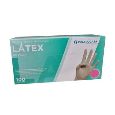 GUANTI LATTICE SENZA POLVERE TG M PZ. 100
